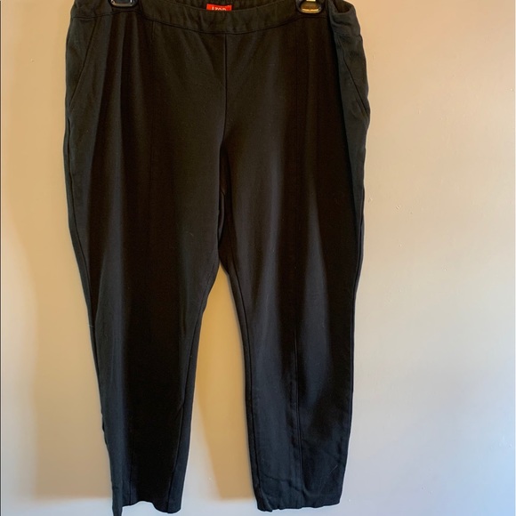 Amazing Izod black pants, XL - Picture 1 of 5